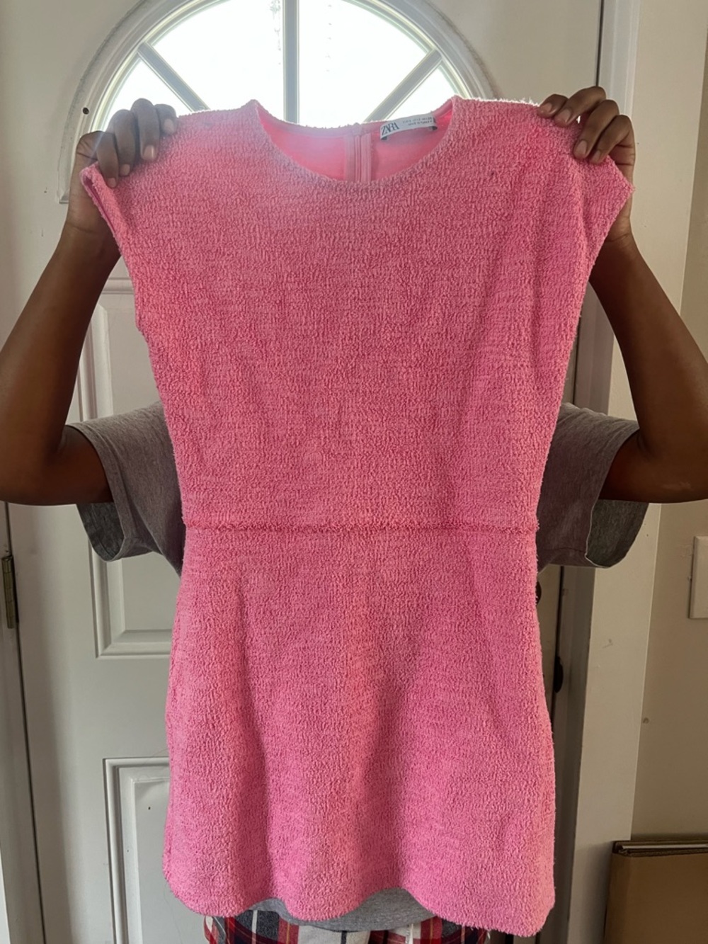 Pink small mini Zara dress